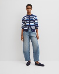 Country Road - Stripe Knit Cardigan