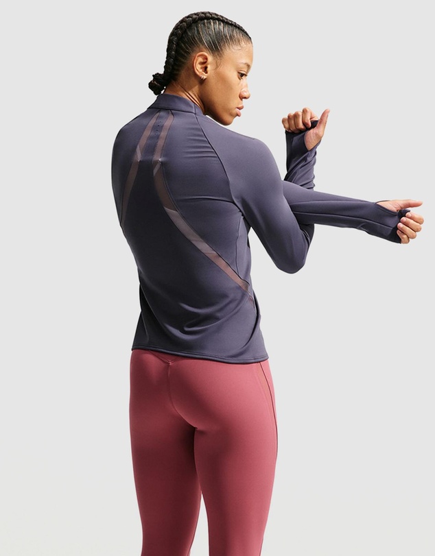Nike - Dri-FIT Quarter-Zip Long-Sleeve Top