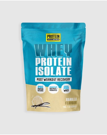 Protein Supplies Australia - WPI Whey Protein Isolate Vanilla