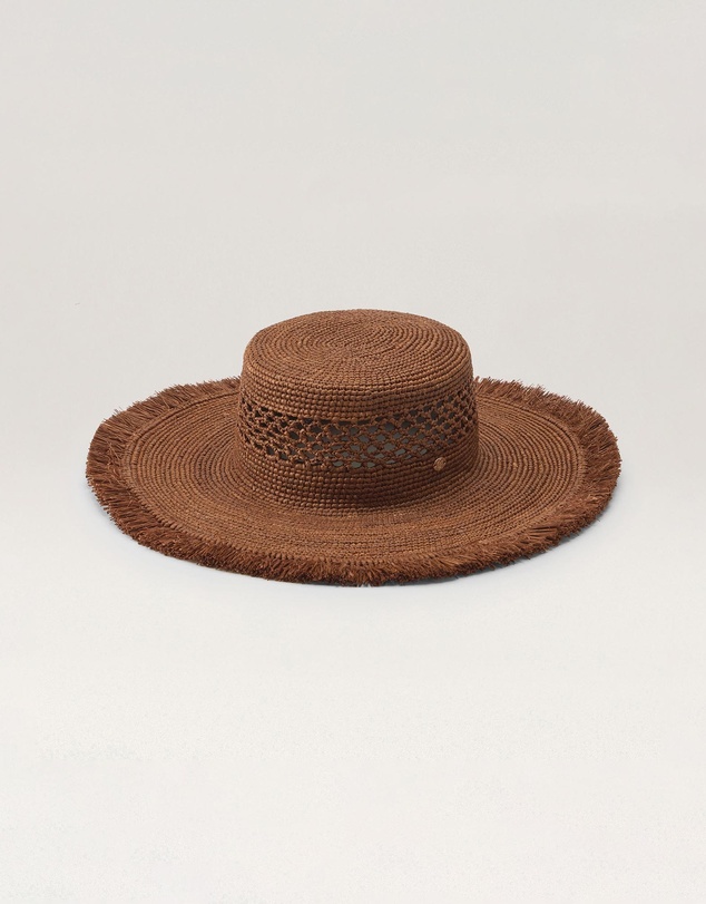 Helen Kaminski - Ivy Raffia Boater Hat