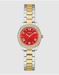 GUESS - Guess Mini Luna Ladies 2-Tone Analogue Watch