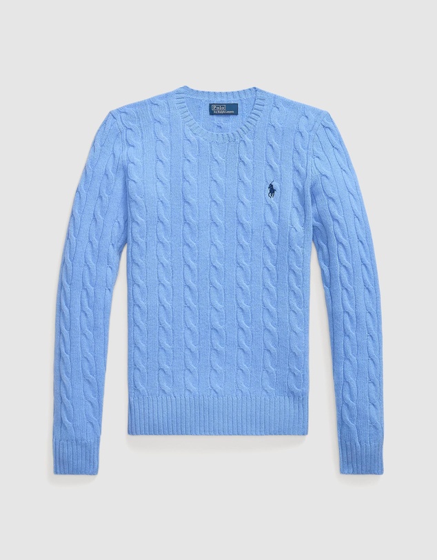 Polo Ralph Lauren - Cable Wool-Cashmere Crewneck Sweater - ICONIC EXCLUSIVE