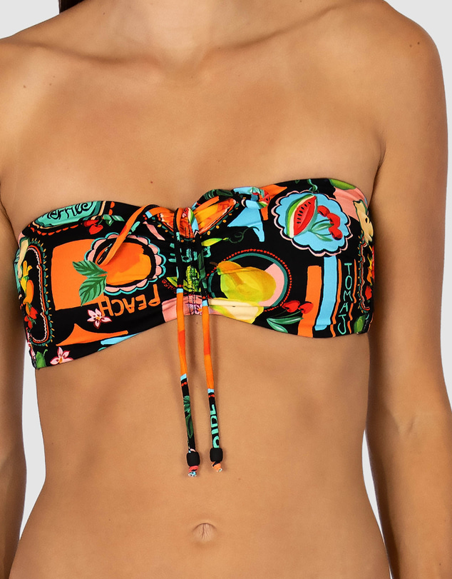 Baku Swimwear - Cinque Terre Moulded Bandeau Bikini Bra Top