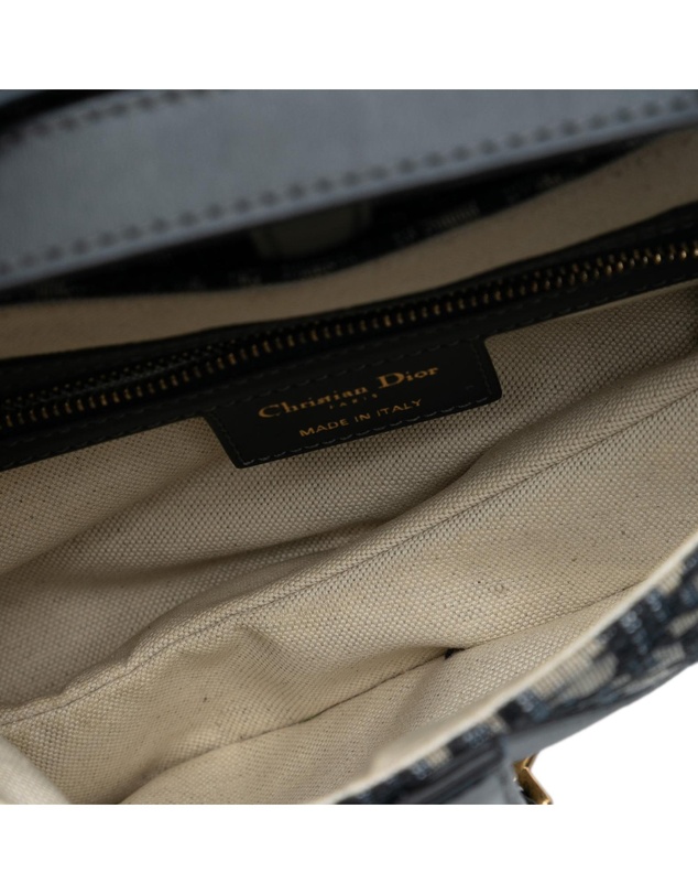 Pre-Loved by Azura Reborn - Pre-Loved Oblique Canvas Saddle Bag