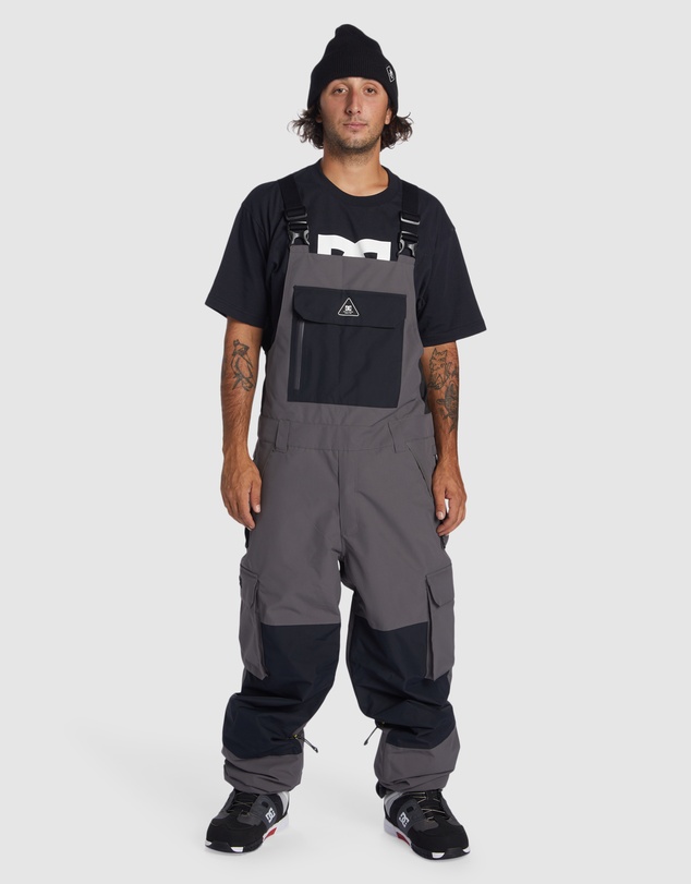 DC Shoes - Mens Brigade 30k Bib Snow Patns