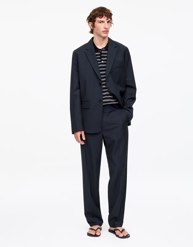 ARKET - Relaxed Lightweight Wool Trousers