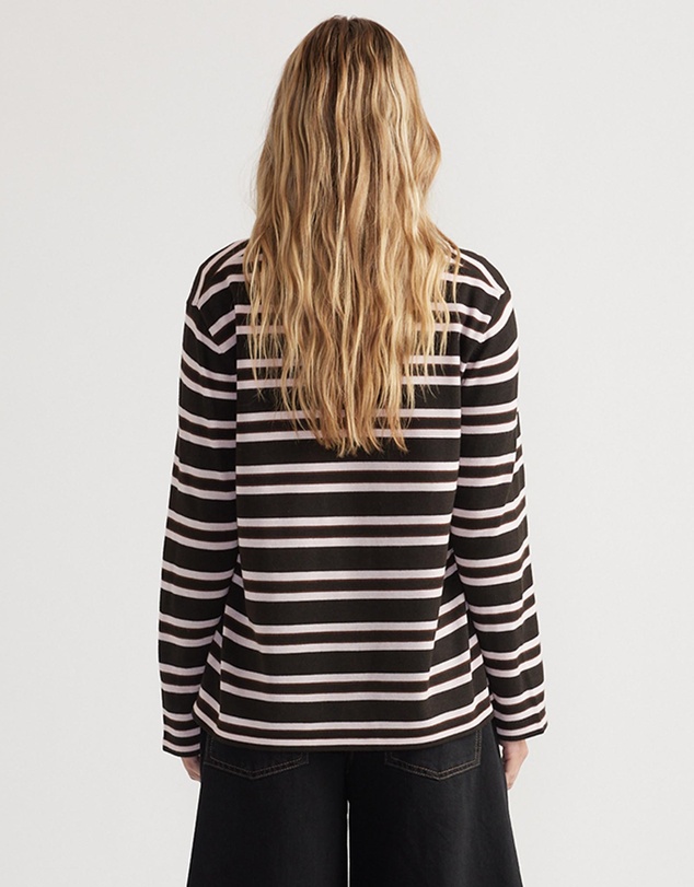 Decjuba - Nia Long Sleeve Knit Polo