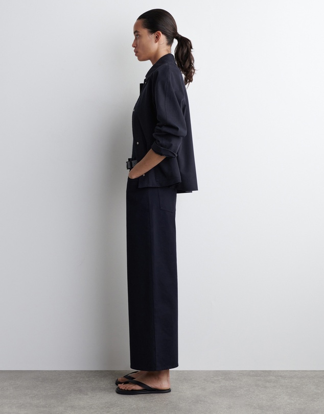 COS - Cotton Cropped Wide-Leg Trousers