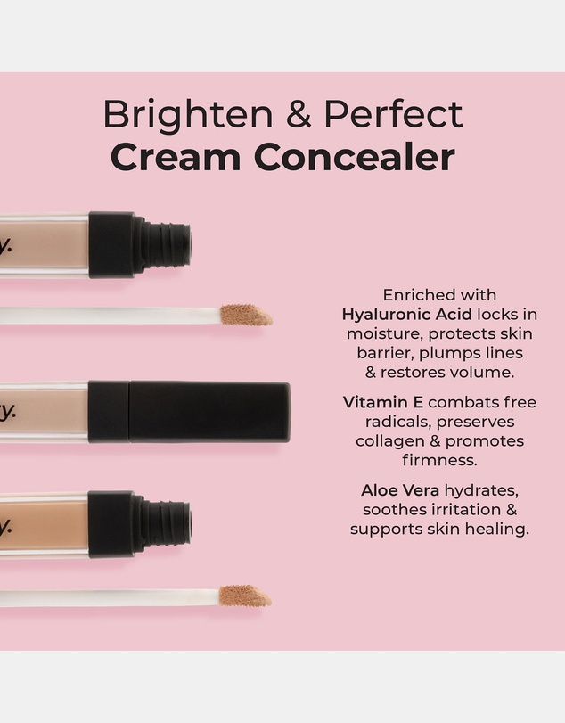 MCoBeauty - Brighten & Perfect Cream Concealer - Medium 1.25 (Buff)