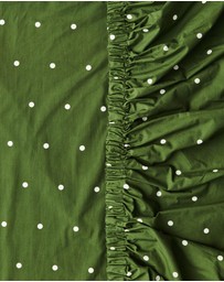 Kip&Co - Polkadot Cactus Organic Cotton Fitted Sheet - Babies