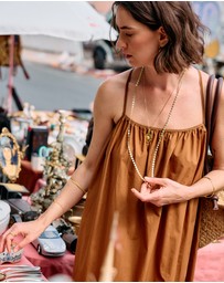 Rachel Jackson - Long Sunburst Chain Necklace