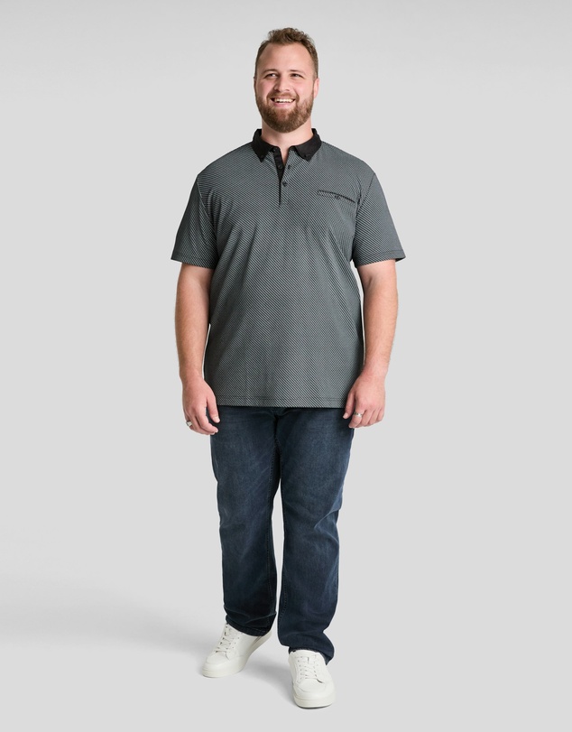 Johnny Bigg - Leo Print Polo
