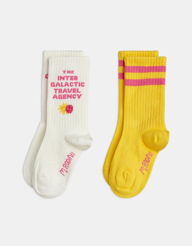 Mini Rodini - 2-Pack Intergalactic Socks - Kids