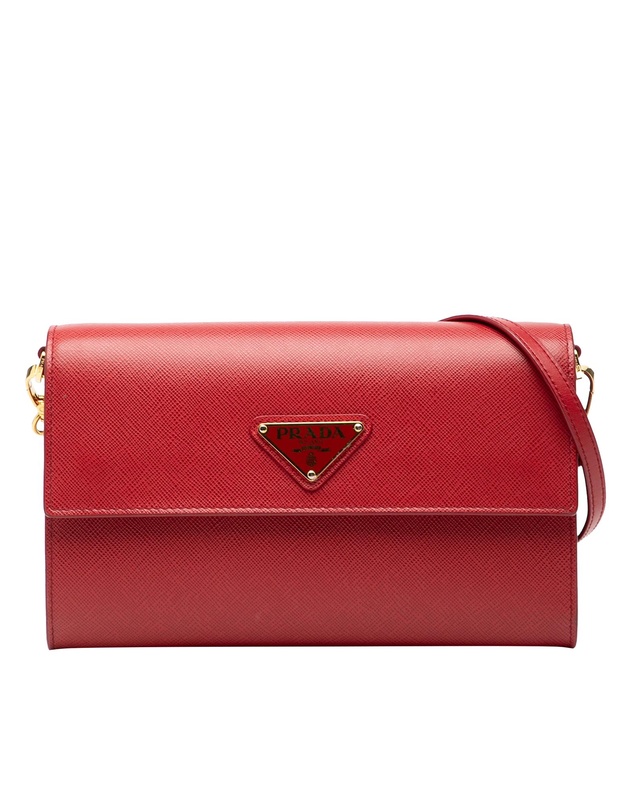 Pre-Loved by Azura Reborn - Pre-Loved Saffiano Wallet on Strap