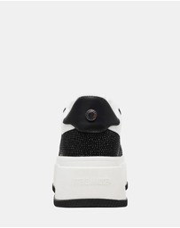 Steve Madden - Dynamo-R Black/White Sneakers