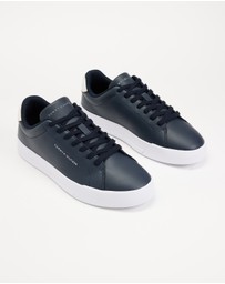 Tommy Hilfiger - Court Leather Detail Sneakers - Men's