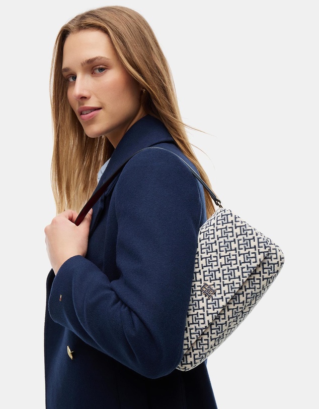 Tommy Hilfiger - TH Jacquard Convertible Crossover Bag