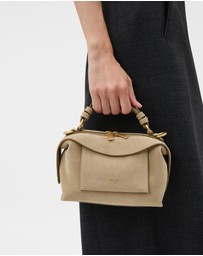 Oroton - Mica Mini Bowler Suede