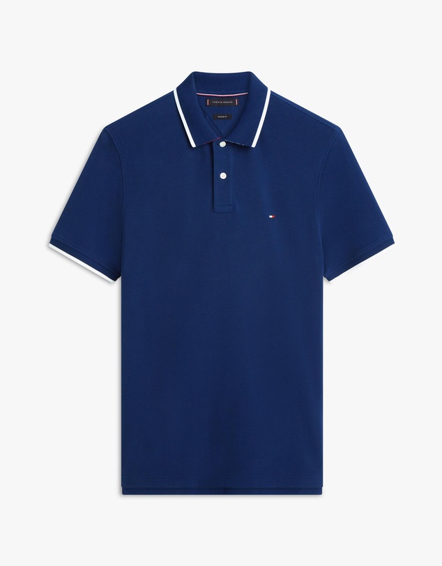 Tommy Hilfiger - Regular Fit Tipped Pique Polo Shirt