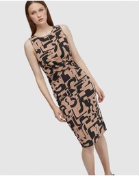 Oxford - Holly Sleeveless Printed Dress