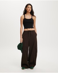 Cotton On Body Active - Active Rib T-Bar Cropped Tank