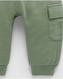 Purebaby - Cargo Track Pant -Kids-Babies