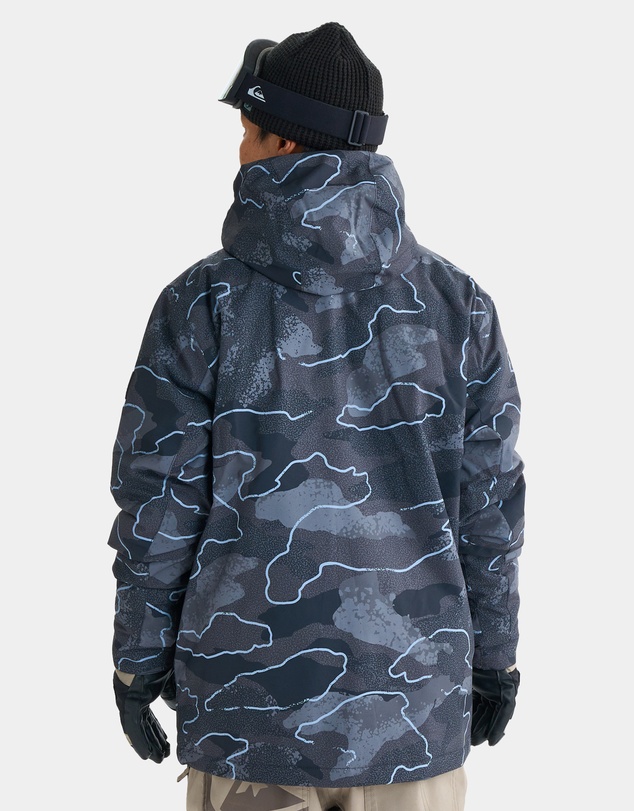 Quiksilver - Mens Mission Printed Block Snow Jacket