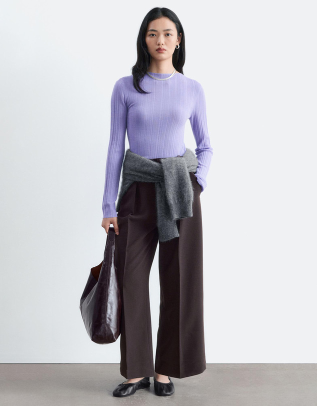 & Other Stories - Cropped Pleat Trousers