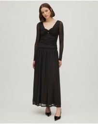 Lover - Sylas Mesh Midi Dress