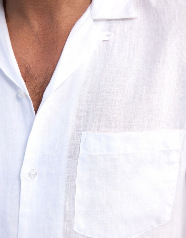 Oxford - Griffin French Linen Short Sleeve Shirt