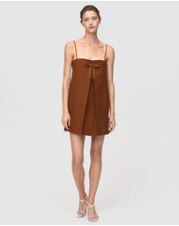 M.N.G - Dress With Bow Neckline