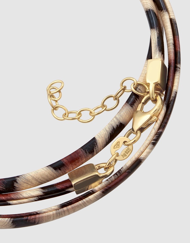 Elli Jewelry - Bracelet Retro Layering Jewellery 925 Sterling Silver Gold-Plated