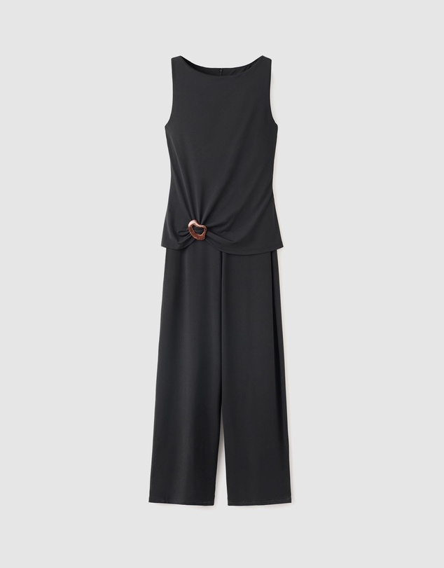 M.N.G - Jumpsuit With Resin Applique