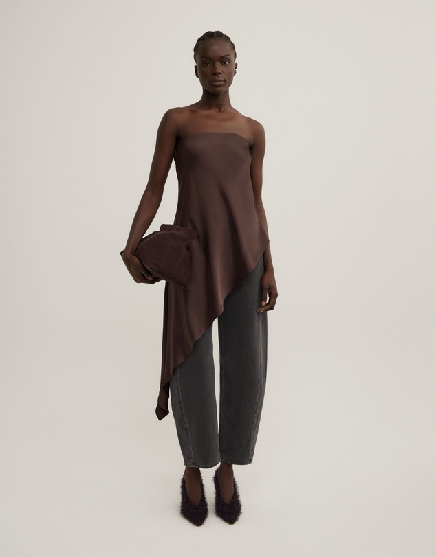 Witchery - Asymmetric Strapless Top