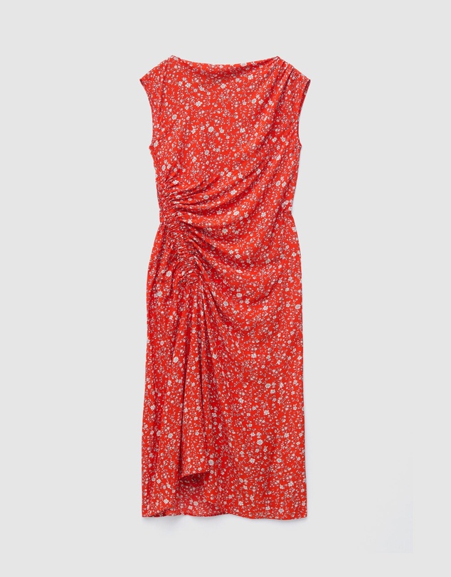 & Other Stories - Boat-Neck Midi Dress