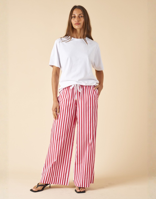 CAMIXA - Palazzo Wide Leg Striped Pants
