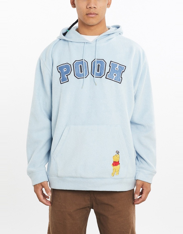 Vintage by The Real Deal - Pre Loved - Vintage Disney Winnie The Pooh Hooded Fleece Sweatshirt