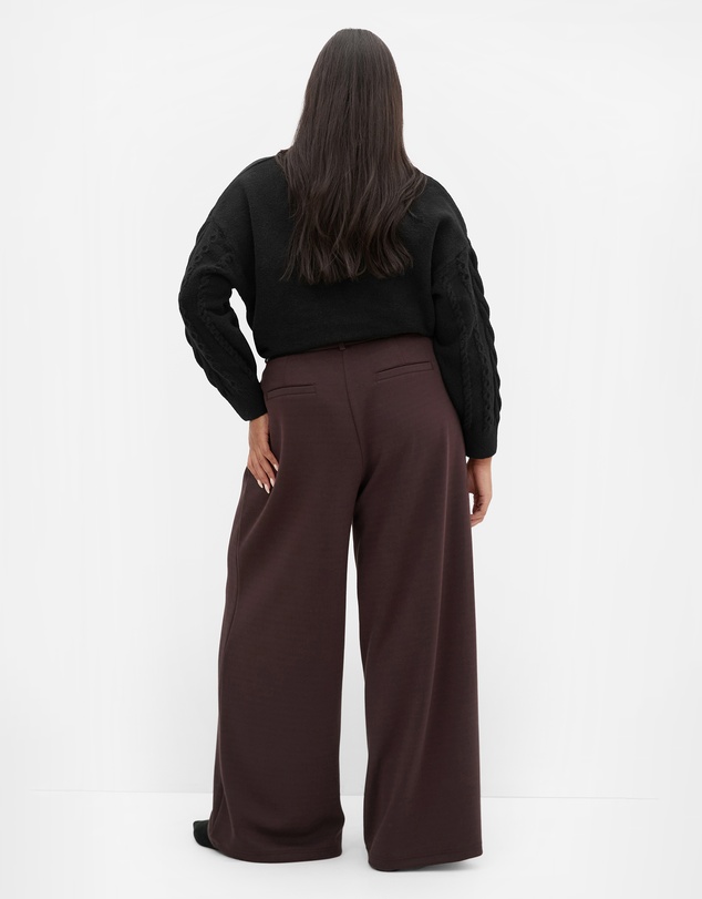City Chic - Mae Tailored Wide Leg Pant