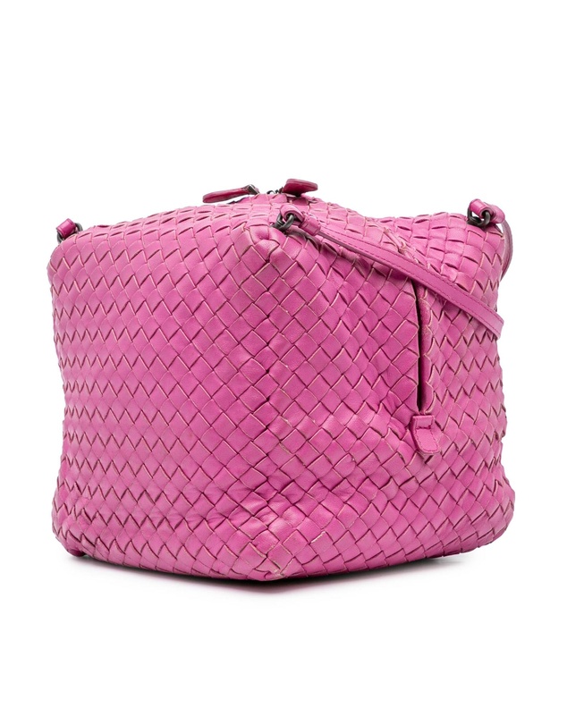 Pre-Loved by Azura Reborn - Pre-Loved bottega veneta Intrecciato Crossbody Woven Leather
