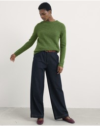 Seasalt - Seasalt Cornwall Green Dawson Pick Jumper