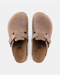 Birkenstock - Boston Nubuck Oiled Narrow - Women's