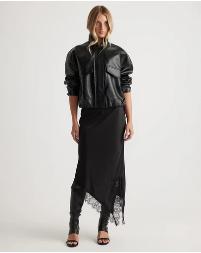 Decjuba - Karla Lace Slip Skirt