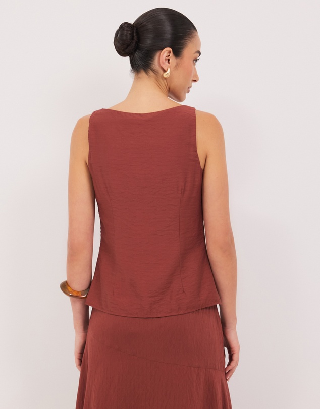 Calli - Kayanne Cowl Neck Top