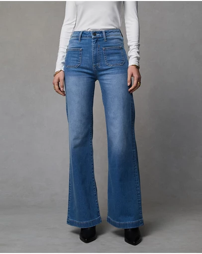 DRICOPER DENIM - Indy Rodeo Wide Leg Jeans