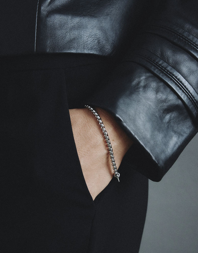 THOMAS SABO - Stainless Steel Box Chain Bracelet 2.7mm