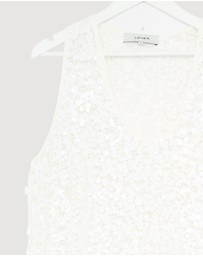 Revibe - Repaired Lover Claudia Sequin Scoop Neck Cami - AU 16