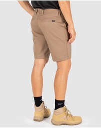 UNIT - UNIT Mens Shift Fixed Waist Utility Shorts