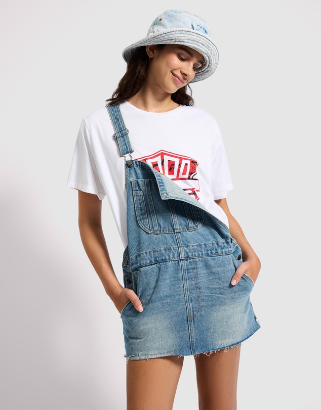 ONE TEASPOON - Sloan Mini Pini Denim Dress