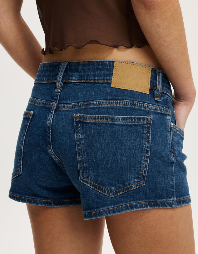 Cotton On - Micro Low Denim Short