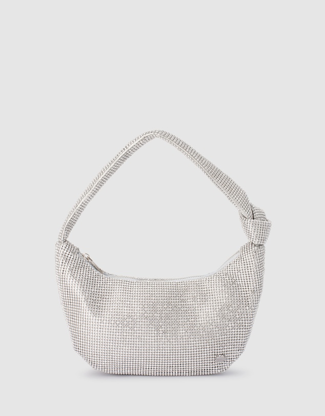 Olga Berg - JESSICA Crystal Mesh Bag
